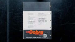 OMC Cobra Stern Drives Service Manual Part 507552 1986 4-8 Cylinder