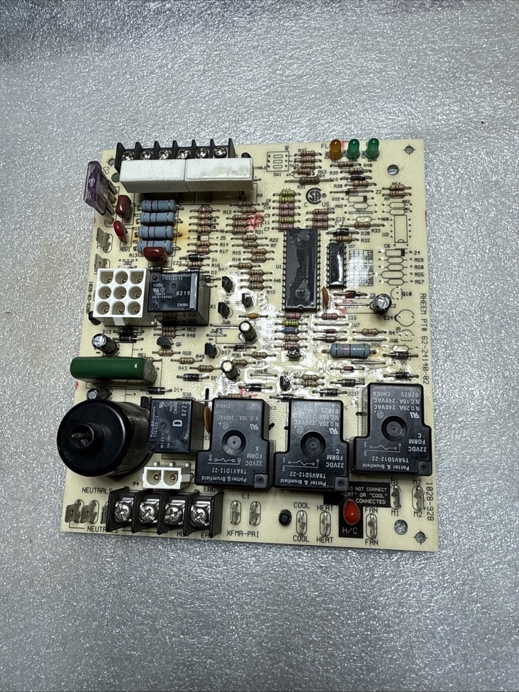 Rheem Ruud 1012-920a 62-24084-02 Furnace Control Circuit Board Tested
