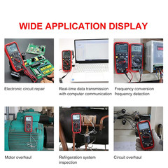 UT61D+ Digital Multimeter True RMS AC/DC Voltage Current Resistance Capacitance