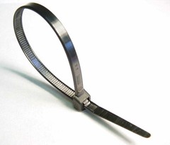 1000 PCS 8″ 18 Lbs Nylon UV Black Wire Cord Cable Tie Zip Self Lock Secure