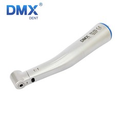 DMXDENT Dental 1:1 Fiber Optic LED Contra Angle Handpiece Low Speed Fit NS & K
