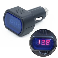 Car electric battery voltage monitor meter 12v plug in boat LED USA Seller