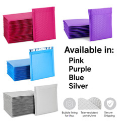 #2 8.5×12 Poly Bubble Mailers Fit 8.5×11 Padded Envelopes Self Seal