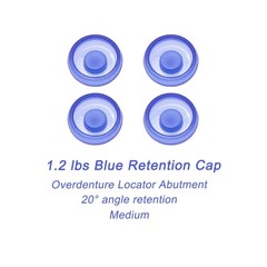 US 8Pcs Overdenture Retention Cap Inserts Set for Locator Abutment