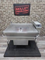 CLEVELAND 40 GALLON NATURAL GAS TILTING TILT SKILLET BRAISING PAN SGL-40-T1