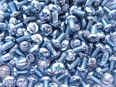 M5-0.80 x 8MM Phillips Pan Head Steel Metric Screw Bolt Grade 7985A Zinc Bulk HR