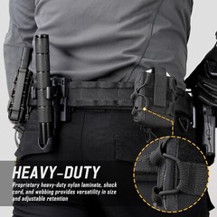 Molle Handcuff Holster, Handcuff Pouch for Duty Belt, Handcuff Case Fit Asp H…