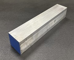 2” Thickness 6061 – T6511 Aluminum Square Bar – 2” x 2″ x 10″ Length