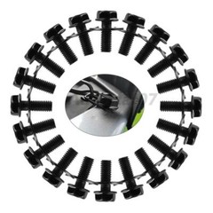 Car Body Bolts Screw Fastener Fender M6-1.0x 16mm Long-10mm Hex-17mm Washer NEW