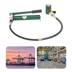 Portable Hydraulic Jack Hydraulic Lifting Cylinders,Hydraulic Ram Jack+Hand Pump