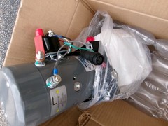 KTI DC47470RA 12VOLT SINGLE ACTING HYDRAULIC POWER PUMP 3 QUART 2300 PSI