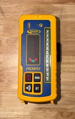 Spectra Precision LR50W Laser Machine Control Receiver RD20 Wireless Remote