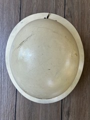 Vintage 1930s – 1940s MSA Skullgard Fiberglass Full Brim Hard Hat +FAST SHIP!