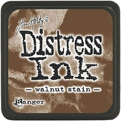 Tim Holtz Distress Mini Ink Pad Walnut Stain – Scrapbooking, Stamping Ink