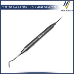 Dental Composite Filling Instruments Spatula & Plugger Mate Black Coated