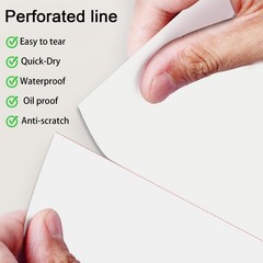 Thermal Paper 8.5 x 11 Inch for Portable Printers, 100PCS US Letter Size