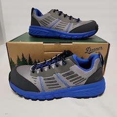 DANNER Women’s 8 Run Time 12381 Blue/Gray ESD/Slip Resist Comp Toe Work Shoe