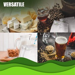 Vandoona Nut Milk Bag 12X12 Reusable Premium Mesh Strainer Bag Cheesecloth Bag