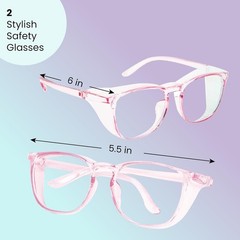 Scratch Resistant Safety Glasses Women