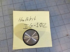 Heathkit IG-102 RF Signal Generator Tuning Knob Only! (Free Shipping!)