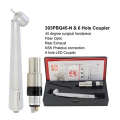 BEING Dental Surgical Handpiece High Speed 45 Degree 4 Hole KaVo NSK Coupler