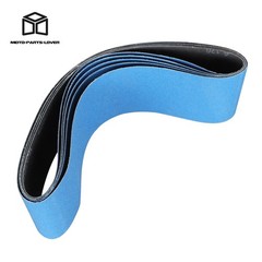 5 Pack Sanding Belts 4In X 36In 120 Grit Premium Zirconia X-Weight Sanding Belts