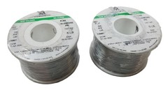 1lb AIM 13368 Wire Solder .015″ 0.38mm Diameter No Clean 2% Glow Core Flux NEW