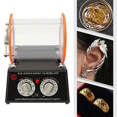 Modern Electric Jewelry Polisher 60W, Adjustable Speed & Timing, Compact Design