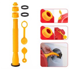 5x Replacement Gas Can Spout Nozzle Vent Kit for Plastic Gas Cans Old Style Cap