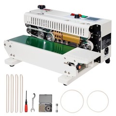 Continuous Bag Band Sealing Machine,0.24-0.47 in/6-12 mm Seal Width
