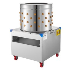 VEVOR 19.7″ Electric Chicken Plucker Machine 1500W & 275RPM 106 Fingers & Wheels