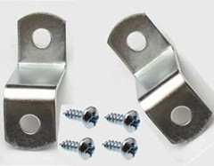 5/8″ Zinc Plated Steel Offset Clips with Screws (20)