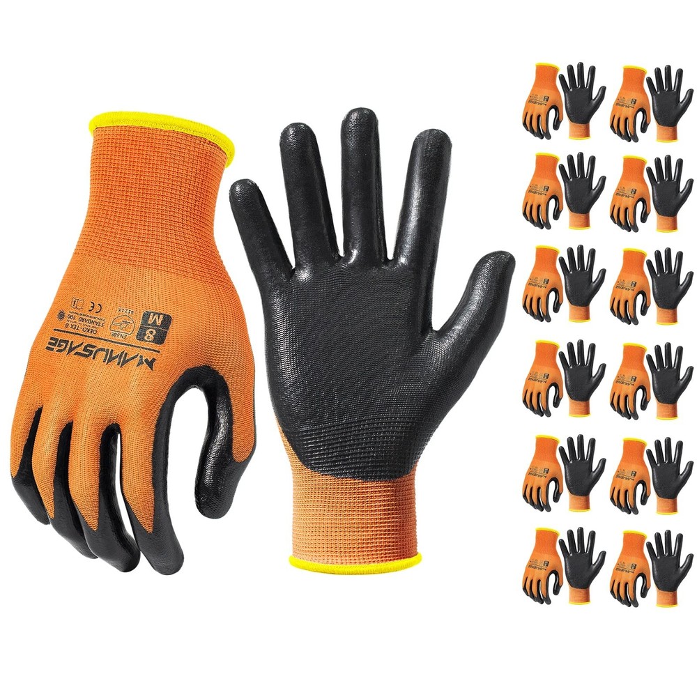 Safety Work Gloves – Protective Glove for Men & Women – Ultrathin Hand Protec…