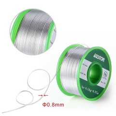 AUSTOR 0.8mm Lead Free Solder Wire with Rosin Core, 100g 0.8mm 100g