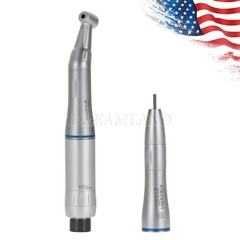Dental Slow Low Speed Handpiece Contra Angle Straight Air Motor 2/4H Fit NSK YP4