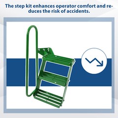 For John Deere 4050 4240 4430 4630 4440 4230 Step Stair Kit W/ LH Handrail