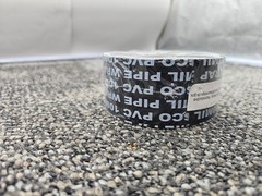 (QTY 4) Pasco 9052-R: 2″ x 100′ 10 Mil PVC Plastic Protection Pipe Wrap Tape