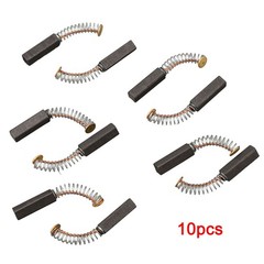 High Performance Carbon Brush Set 10 Pcs 20mm x 5mm x 5mm Long Service Life