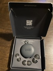 Loop Experience 2 Earplugs High Fidelity Hearing Protection Black Open Box