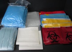New Medline Quicksuite Complete O.R. OR Turnover Kit Sahara Linen Bag Mop Cloth