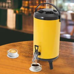 Stainless Steel Insulated Beverage Dispenser,Cold and Hot Drink Dispenser