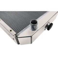 3 Row Aluminum Radiator For Case Skid Loader 1840 1845C Skid Steer #1347609C1