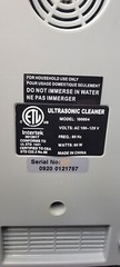 SPER SCIENTIFIC High Powered Ultrasonic Cleaner – 1.4 Liters 100004 No lid