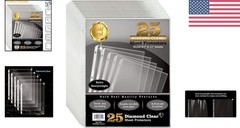 25 Pack Anti-Glare Sheet Protectors 8.5×11 – Durability & Clarity