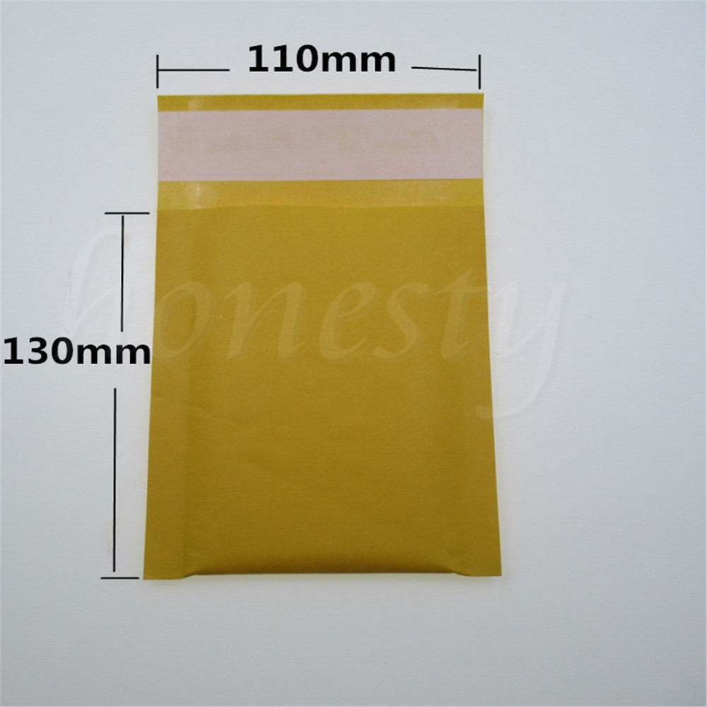 30/50pcs Yellow Kraft Bubble Mailers Padded Envelopes Shipping Bags Self Seal