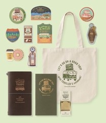 Let’s Go On A Road Trip, Traveler’s Notebook/Company • Regular Notebook • Brown