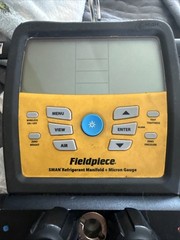 Fieldpiece SM480V 4-port SMAN Refrigerant Manifold w/ Micron Gauge HVAC Tested