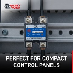40 Amp AA Solid State Relay SSR – AC to AC – 70-280VAC Control – 24-480VAC Load