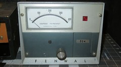FENWAL 524 Series Temperature Controller 0 – 400 Degrees Fahrenheit
