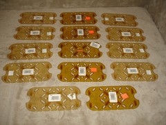 Lot of (14) Vollrath Super Pan 3 False Bottom High Temp Plastic Fits 1/4 Pans